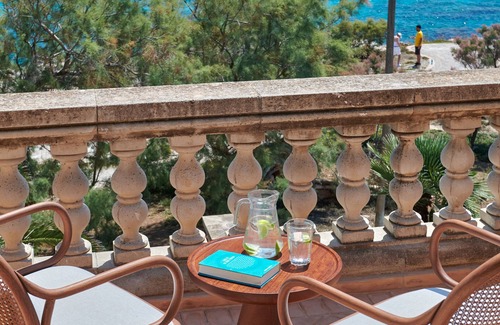 Son Moll Villa | Magnificent villa with landscaped garden, private pool and sea views