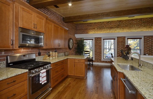 Hendersonville Condo | Main Street Location with Historic Courthouse View!