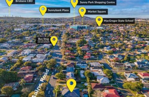 Sunnybank House | Mains Rd 舒适双人间2张床M2