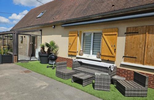 Haudivillers House | Maison dans corps de ferme Aéroport beauvais 14 minute