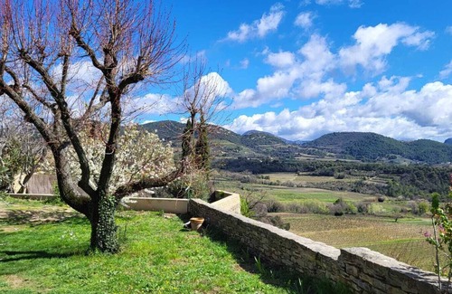 Faucon House | Maison en Provence Avec Jardin Arboré et vue sur le Mont Ventoux