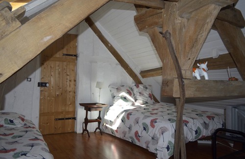 Saint-Jean-le-Blanc House | Maison l'Amérique welcome you to one of their rooms Dogs are also welcomed