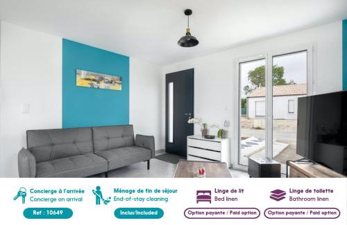 Saint-Michel-Chef-Chef House | Maison moderne pour 7 personnes à Saint-Michel-Chef-Chef