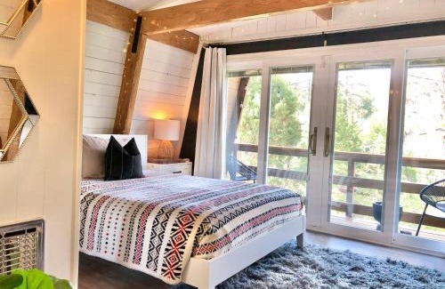 Upper Moonridge Ski Chalet | Maison Solange-Red Barn Farmhouse Style- Moonridge