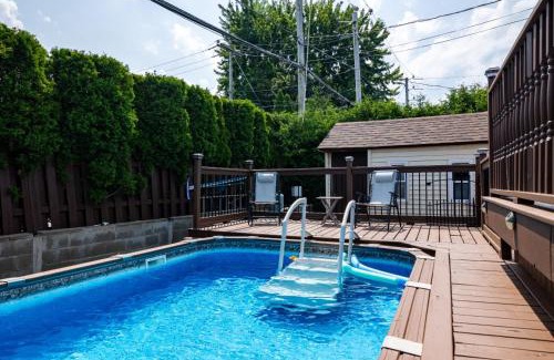 Saint-Hubert House | Maison Spacieuse 3CH Piscine et Jardin Privé