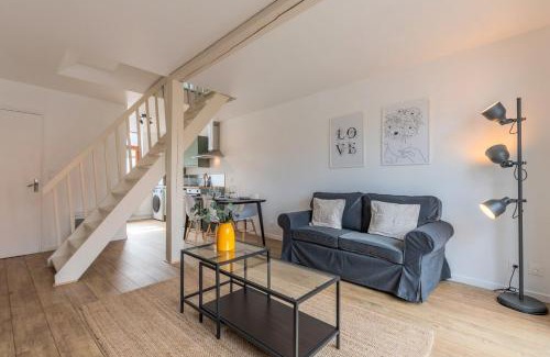 Mouvaux House | Maisonette 2 chambres avec cour, proche tram