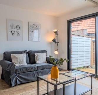 Mouvaux House | Maisonette 2 chambres avec cour, proche tram