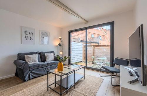 Mouvaux House | Maisonette 2 chambres avec cour, proche tram