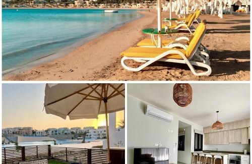 Makadi Bay Apartment | Makadi Heights Luxury 1-BR App with Garden & Lagoon View