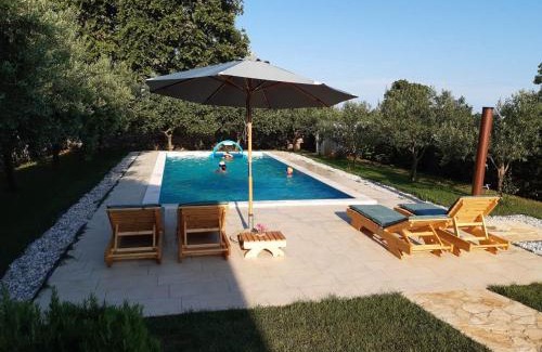 Liznjan House | Mala kuća sa velikim grijanim bazenom ANTONIO