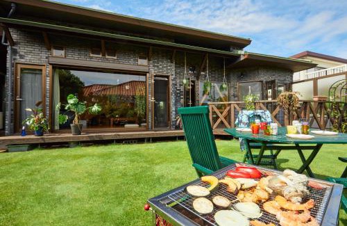 Isumi House | Malama Monstera 6名 BBQ ペット可 ビーチ ゴルフ 芝生の庭 観葉植物 リラックス