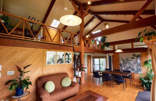 Isumi House | Malama Monstera 6名 BBQ ペット可 ビーチ ゴルフ 芝生の庭 観葉植物 リラックス