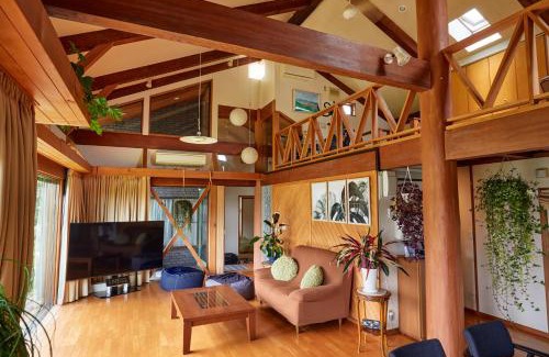 Isumi House | Malama Monstera 6名 BBQ ペット可 ビーチ ゴルフ 芝生の庭 観葉植物 リラックス