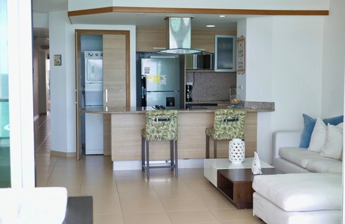 Juan Dolio Apartment | MarbellaTower-JuanDolio2BR-3Bds-7Px-WiFi-Ac-Pool-SeaView