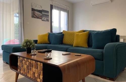 Sidi Abd El-Rahman Apartment | Marvelous 2BR with Garden in Marassi, Blanca Lagoons