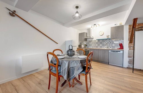 Castelnau-de-Montmiral Apartment | Medieval loft in historic city center