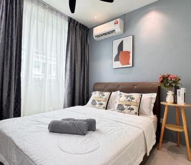 Pusat Komersil Lee Ling Apartment | Metrocity Square Condominium 3R2B - 8 Pax