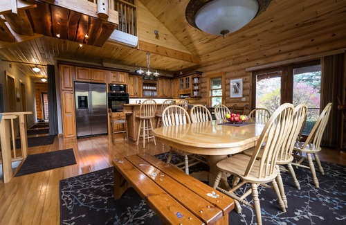 Michaywe House | Michaywe Log Home, Perfect For Large Groups