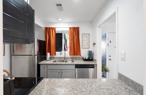 Fashion Square Condo | Mid-Century Escape by Old Town