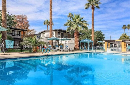 Maryvale Apartment | Midtown Apt | Pool, Firepit & Style