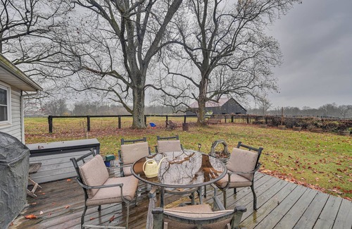 Midway Cottage | Midway Home on 22 Acres Near Bourbon Trail!
