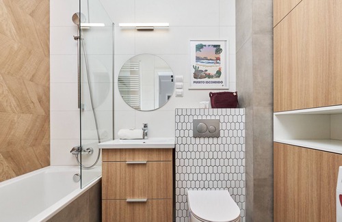 Fabryczna Apartment | Miedziana 18 | 1 Bedroom, Balcony | Wrocław