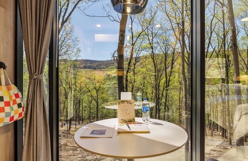 Mercersburg Ski Chalet | Mirror Villas - Modern Retreat with private hot tubs and mountain view