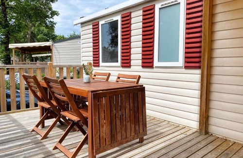 Lege-Cap-Ferret Ski Chalet | MOBIL HOME 6 personnes Cap Ferret