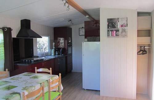 Les Mathes House | Mobilhome air-conditioned 6/8 plac. covered terrace 2 bathrooms Parc SIBLU Les Charmettes