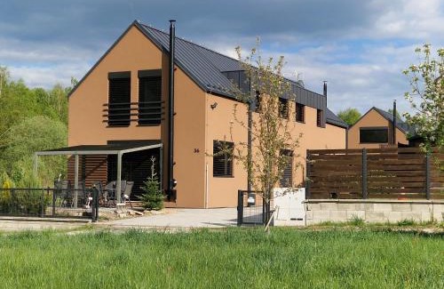 Cerna V Posumavi Apartment | Moderní byt v Relax Vila Lipno u pláže Windy Point