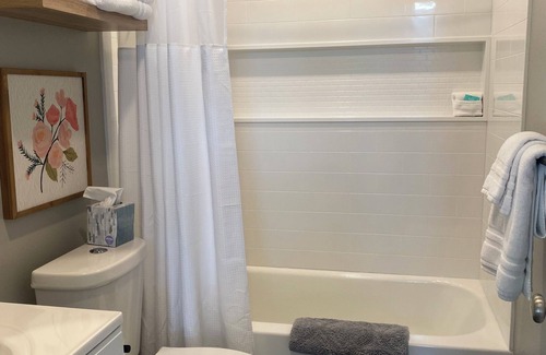 Mount Vernon Cottage | Modern 2-bedroom cottage in tranquil downtown Mount Vernon!