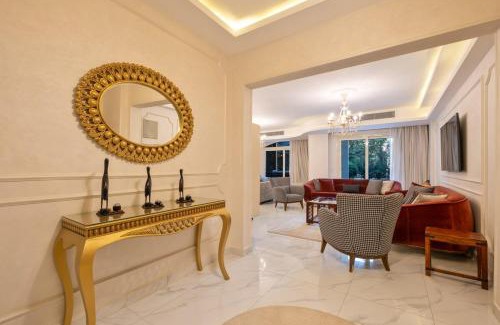 Cairo Apartment | Modern 2BR Apartment with Private Garden Patio, Stone Residence New Cairo