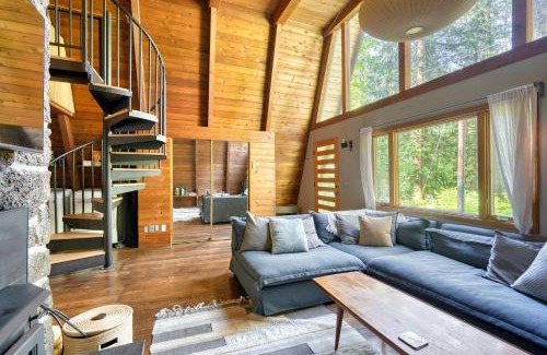 Mount Hood Village House | Modern A-Frame Cabin in the Woods