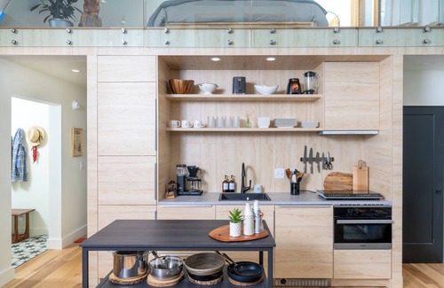 Rogers Cabin | Modern A Frame, Prime Location, 6-Acres, Fire Pit, Hot Tub, King Bed, Pets Ok