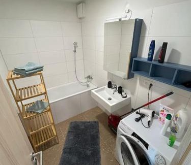 Ruzinov Apartment | Modern aparment in Moruse compex with free parking