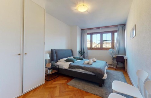 Bourg-de-Four Apartment | Modern apartment with a view of the Jet d'Eau