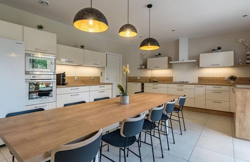 Gy Cottage | Modern, bright lodging in Gy with spacious living area, garden, and children's games