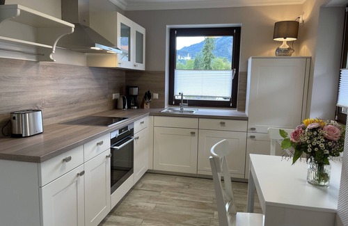 Schwangau Apartment | Modern & cozy vacation apartment with large terrace and view of the castle