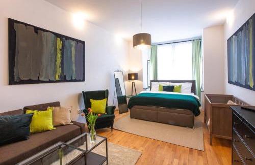 Hradec Kralove Apartment | Modern family apt. with Central Square entrance