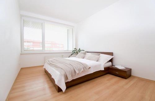 Karlova Ves Apartment | Modern flat, balcony, garage