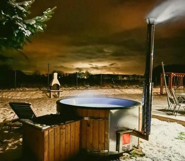 Kolczewo House | Modern house with private hot tub