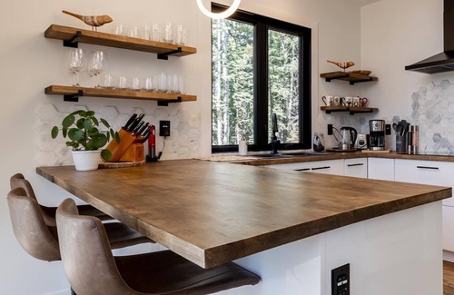 Nordegg Cabin | Modern Rustic A-Frame Cabin with Barrel Sauna