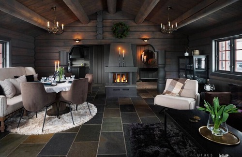 Hol Municipality Cabin | Modern ski cabin w WiFi games carcharger