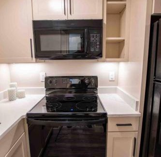 Englewood Apartment | Modern Studio Basement with Private Entrance