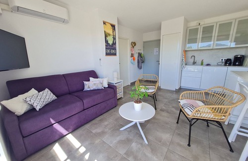 Argeles-sur-Mer Apartment | Modern T3 with large terrace, air conditioning and parking, 10 min from the beach
