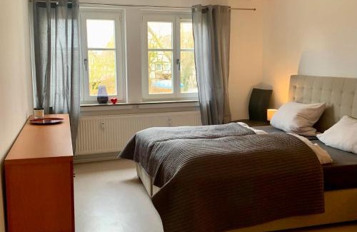 Wolfhagen Apartment | Modern trift auf Fachwerk - Wohnung mit 5 Schlafzimmern, 2 Bäder, Parkplatz