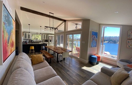 Baddow Cottage | Modern upscale cottage overlooking Balsam Lake.