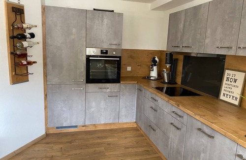 Wingertsberg Apartment | Modern vacation apartment in the heart of the Spessart Nature Park with sauna and terrace