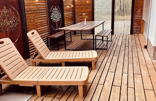 Wingertsberg Apartment | Modern vacation apartment in the heart of the Spessart Nature Park with sauna and terrace