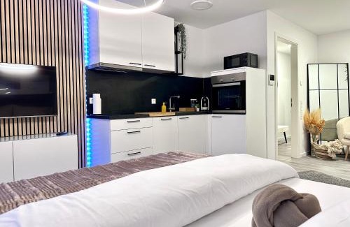 Hessental Apartment | Modernes Apartment inkl. TG-Stellplatz in der Nähe zum Bahnhof - YUKA Apartments